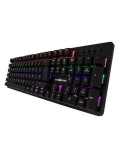 Game Factor kbg400-rd Teclado Mecanico Kb G400  Switch Red Usb Negro