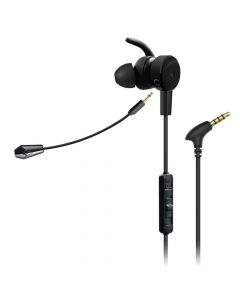 Game Factor epg500 Audifonos Microfono Removible  3.5mm Negro