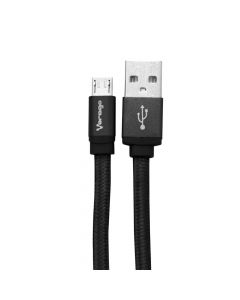 Vorago cab-113-bk Cable Usb Cab-113 2 A Micro 1metro Bolsa Negro