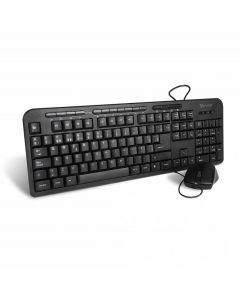 Vorago KM-107 kit teclado y mou se alambrico multimedia usb