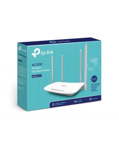 Archer C50 Tp-link Ac1200 Dual-band (2.4 Ghz  5 Ghz) Fast Ethernet Gris, Color Blanco Enrutador Inalambrico