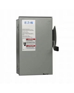 Eaton DG321NRB-SLV interruptor de seguridad fusible 30a  3p gd con neut 240v nema 3r - dg321nrb