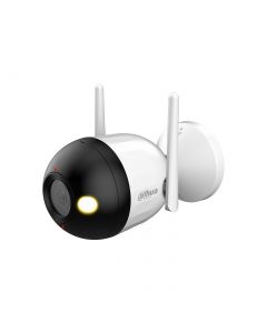 Dahua DH-F2C-PV dh-ipc-f2cn-pv-0280b - cámara ip bullet wifi de 2 megapíxeles con dual light, disuasión activa, audio bidireccional (micrófono y altavoz), full color 30m, h.265, luz cálida, dwdr ranura microsd #wifiDahua