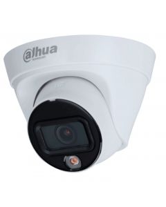 Dahua DH-IPC-HDW1439T1-LED-S6 - cámara ip domo de 4 megapíxeles/ full color/ h.265+/ lente 2.8mm/ 95 grados apertura/ detección movimiento/15 metros iluminación con luz visible/ inversión imagen/wdr 120 db/