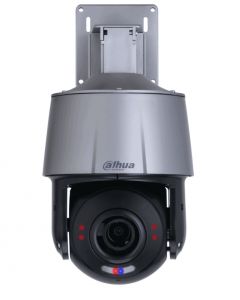 Dahua DH-SD3A405-GN-PV1 sd3a405-gn-pv1 - ptz de 4 megapixeles con 5x zoom optico/ disuasión activa estrobo luz roja y azul/ h.265/ ir 30 metros/ microfono altavoz integrado/ audio 2 vías/ ivs/ ranura para microsd/ ip66/ poe/