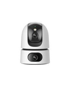 Imou IPC-S2XN-10M0WED ranger dual (IPC-S2XN-10M0WED) - cámara ip wifi de 10 megapixeles full color/ lente fijo 5 mp + pt mp/ microfono y altavoz integrados/ ranura microsd/ sense con ia/ 15 metros visión nocturna/