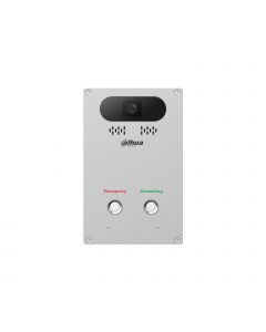 Dahua DHI-VTA2502G vta2502g - video intercomunicador de emergencia/ 4 megapixeles/ llamada emergencia con 1 click/ protocolo sip/  microfono alta sensibilidad y 2 altavoces/ soporta transmisión audio grupal/ ip65 ik10/