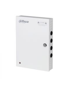 Dahua DH-PFM343-19CH - fuente de poder 12 vcc 20 ampers/ con distribuidor para 19  camaras/ fusibles intercambiables/ voltaje entrada 90 a 264 vac/ gabinete metalico cerradura/ protección contra descargas/