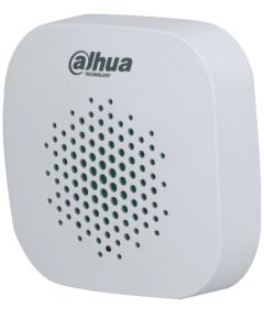 Dahua DHI-ARA12-W2 -sirena inalámbrica interior / 105 db +- 3 niveles de volumen led indicador alarma batería baja medición temperatura función salto frecuencia  #alarmasDahua