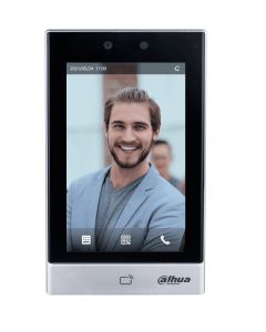 Dahua DHI-ASI7213S-W technology lector de control acceso terminal reconocimiento facial negro, plata