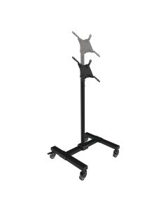 Tripp Lite DMC1342S soporte móvil para tv - altura ajustable, tvs y monitores de 13 a 42, ruedas con freno, negro