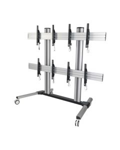 Tripp Lite DMCVW4555X4 soporte muro video móvil para cuatro pantallasmonitores 45" a 55" servicio pesado