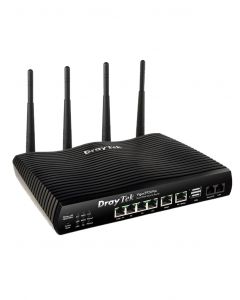 Draytek vigor2926vac vigor2926vac- Ruteador Inalambrico Multi Wan  2 Puertos Ge Rj45 4 Lan 50 Vpn Usb Voip Wifi Ac Hasta 1733 Mbps