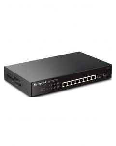 Draytek vigorswitch p1092 Vigorswitchp1092- Switch Gigabit Smart Poe  Web 8 Puertos Rj45 2 Sfp 8023af&at 110 Watts