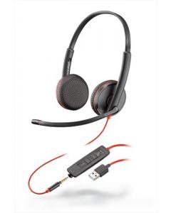Plantronics 209747-101 E22003s Blackwire C3225 Usb-a