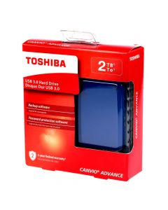 Toshiba hdtc920xl3aa Disco Duro Ext Portatil Usb 2tb Canvio Ii V9 Azul