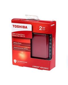 Toshiba hdtc920xr3aa Disco Duro Ext Portatil Usb 2tb Canvio Ii V9 Rojo