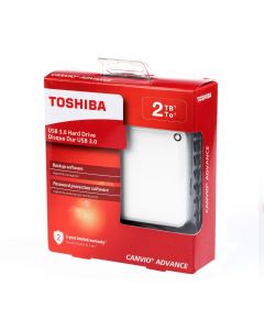 Toshiba hdtc920xw3aa Disco Duro Ext Portatil Usb 2tb Canvio Ii V9 Blanco
