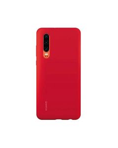Huawei 51992848 P30 Silicone Car Case Rojo