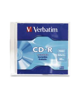 Verbatim vb94776 Cdr 52x 700mb Single Slim Case