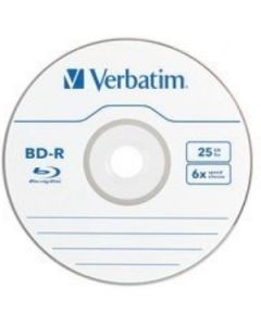 Verbatim 98497 E99000h Vb98497 Bd-r 6x 25gb Single Slim Case