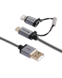 Verbatim vb99211 Lightning Cable (braided 120cm) - Black