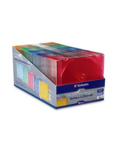 Verbatim 94178 Cd Dvd Slim Cases Unidad De Cinta Multiple