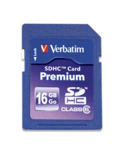 Verbatim 96808 Premium Sdhc Card 16gb Memoria Flash