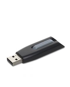 Verbatim 49174  Vb49174 Memoria Usb 3.0 64gb Retractil Store N Go V3 Negro Gris