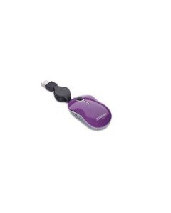 Verbatim 98617 Ratón Usb óptico Ambidextro Púrpura