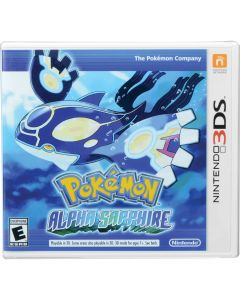 Sapphire ctr-p-ecle Nitendo F180016 Sw 3ds Pokemon Alpha