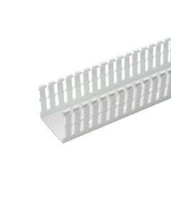 Panduit F2X4WH6-A conductor de cableado ranura estrecha tipo f con adhesivo panduct