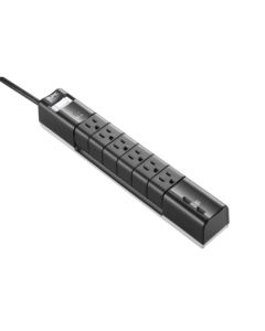 Apc pe6ru3 Supresor De Picos Negro 6 Salidas Ac 120 V 1.83 M