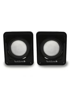 Techzone TZ20SPK-BLK bocinas alambrico conector 3 5mm color negro