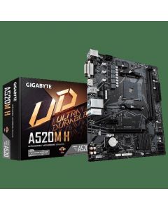 Gigabyte a520m h Tarjeta Madre Amd Am4 Matx Ddr4 Hdmi Dvi Ps2