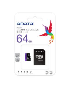 Adata AUSDX64GUICL10-RA tarjeta m-sd 64gb c 10