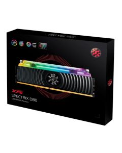 Adata ax4u3200716g16a-sb80 Xpg Ram Spectrix D80 8gb Dimm Ddr4-3200 Mhz Rgb Negro Water
