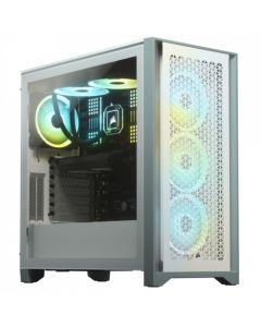 Corsair cc-9011201-ww Gabinete 4000d Airflow Blanco Media Torre Tg Atx 2 Fan