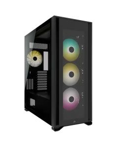 Corsair CC-9011226-WW gabinete icue 7000x rgb full torre negro tg atx