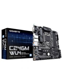 Gigabyte c246m-wu4 Placa Base Para Servidor Y Estación De Trabajo Lga 1151 (zócalo H4) Micro Atx Intel C246 Express