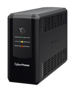 Cyberpower ut750g No Break (ut750g), 750 Va  375 W, Interactivo, Indicadores Led, 8 Nema 5-15r (4 Respaldo 4 Supresio Y Regulacion), Torre, Green Power, 2 Años De Garantía.