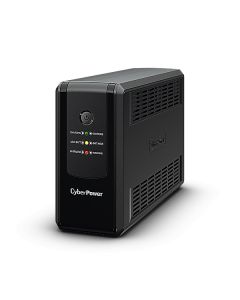 Cyberpower ut1000g No Break (ut1000g), 1000 Va  500 W, Interactivo, Indicadores Led, 8 Nema 5-15r (4 Respaldo 4 Supresio Y Regulacion), Torre, Green Power, 2 Años De Garantia.