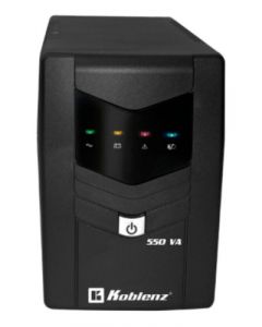 Koblenz 5516 usb/r Usb R No Break Interactivo, Onda Cuasisenoidal 550 Va  330 W, 120v 75 Min De Respaldo. Cd Con Software, Cable Usb. Ideal Para Mã³dems Internet, Computadoras, Pantallas Y Videojuegos.