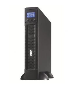 Cdp UPO11-3RTAXI no break on line 3kva 3000va/ 2700 w voltaje nominal 220 6 terminales ice1/14, de los cuales 3 son programables