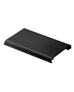 Panduit FRHC4BL6 fiberrunner snap-on hinged cover for channel fr4x4bl6, black