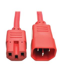 Tripp Lite p018-006-ard Cable De Alimentación Iec C14 A C15 - Servicio Pesado. Rojo