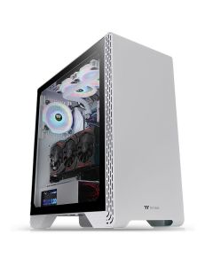 Thermaltake ca-1p5-00m6wn-00 Gabinete S300 Tg Sn Ow Blanco Media Torre Atx 2 Fan