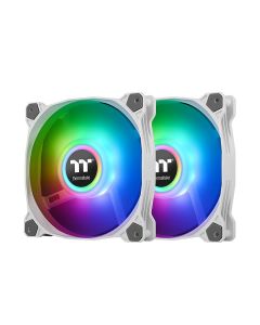 Thermaltake cl-f097-pl12sw-b Ventilador Pure Duo 12 Argb Sync 120mm 2 Pack Blanco