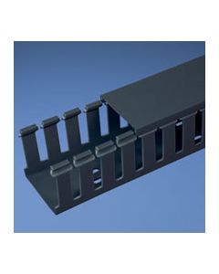 Panduit g3x3bl6 Slotted Duct Pvc3x3x6blk