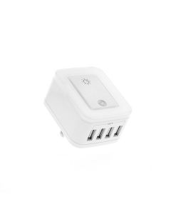 Forza FWT4012USB fwt-4012usb wall charger 110 220v 4usb 4.8a nightlight